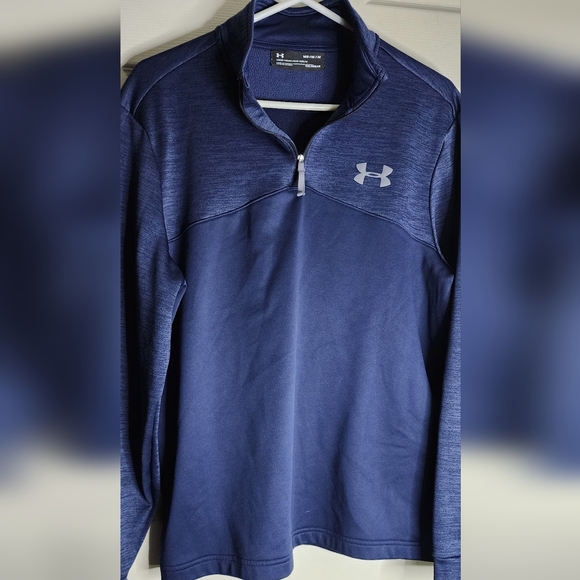 Men's Cold Gear Under Armour Blue Jacket. Jñ You - Picture 5 of 6